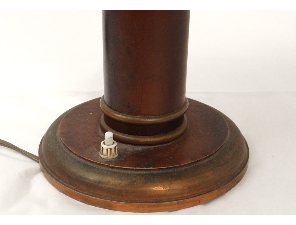 Lampe De Paquebot Bateau Cuivre Art Déco French Lamp XXème