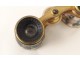 Mother of pearl opera glasses golden brass optician Chevalier Paris NapIII nineteenth