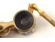 Mother of pearl opera glasses golden brass optician Chevalier Paris NapIII nineteenth