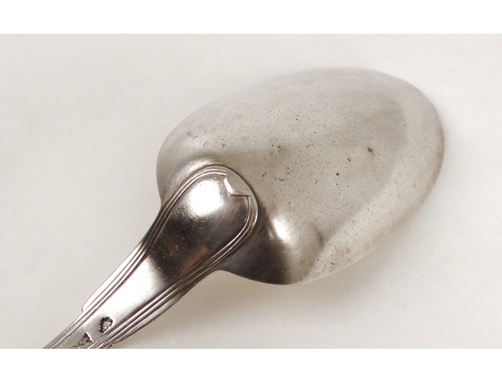 CUILLERE A RAGOUT Argent Massif Fermiers Généraux XVIIIème PARIS 1781 / 1789