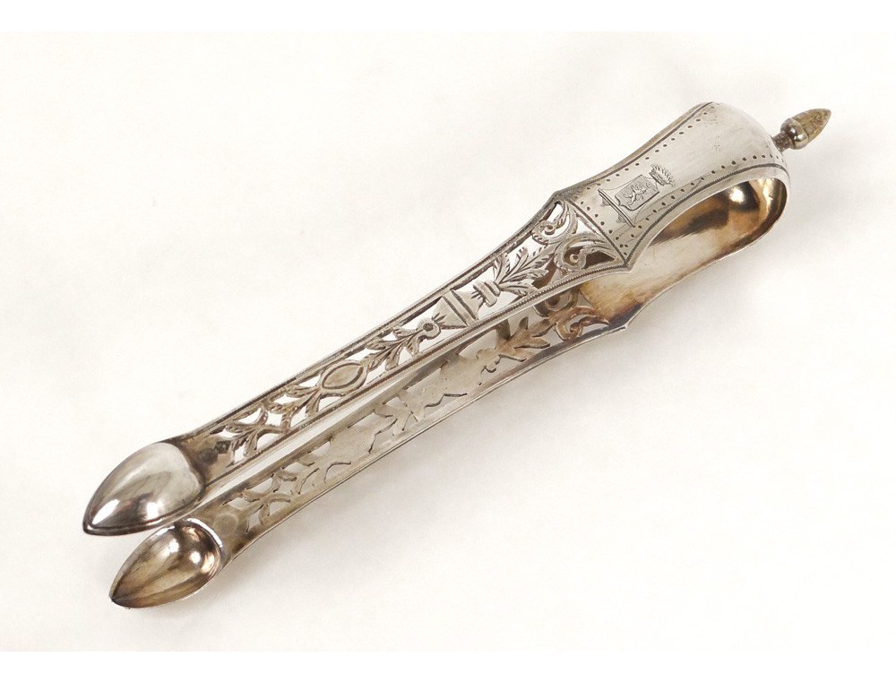 Pince à Billets Ancienne LW Paris - Argentée, Vintage, 48x16mm