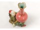 Vase porcelain vase Choisy-le-Roi HB Boulenger Chinese nineteenth child