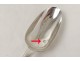 Petite cuillère argent massif Fermiers Généraux silver spoon XVIIIè siècle