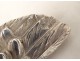 Sujet animalier poule basse-cour argent massif anglais sterling silver XXè