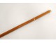 Dandy's walking stick in malacca wood and solid gold, Thomassin eagle head, 19th century