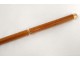 Dandy's walking stick in malacca wood and solid gold, Thomassin eagle head, 19th century