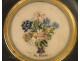 Reliquary Embroidery Flowers, St. Blaise, 19th