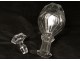 Crystal wine decanter cut France Baccarat Harcourt glass model twentieth