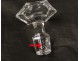 Crystal wine decanter cut France Baccarat Harcourt glass model twentieth