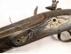 Blunderbuss or musket, inlaid with silver threads punched, 18th