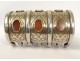 Bracelet marocain argent vermeil massif agathe Tiznit Maroc Maghreb XIXème