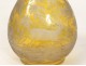 Service 2 carafes bonbonnière cristal Bohême chasse cerf biche renard XIXè