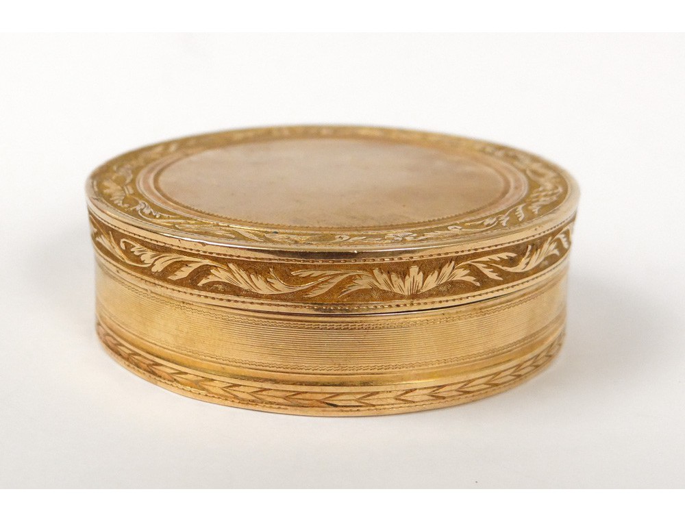Boîte Ancienne En Or De Tolède - Superbe Pièce De Collection, Occasion