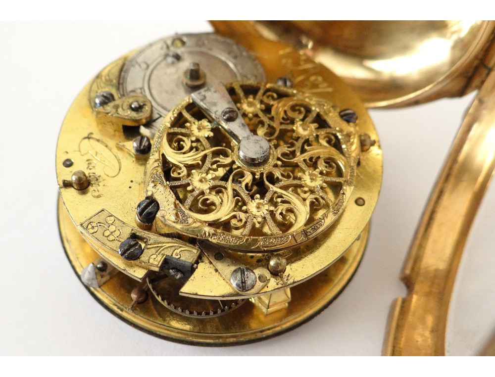 Montre De Poche Movado En Or 18 Carats – Mécanique Manuelle, Suisse, Avec écrin