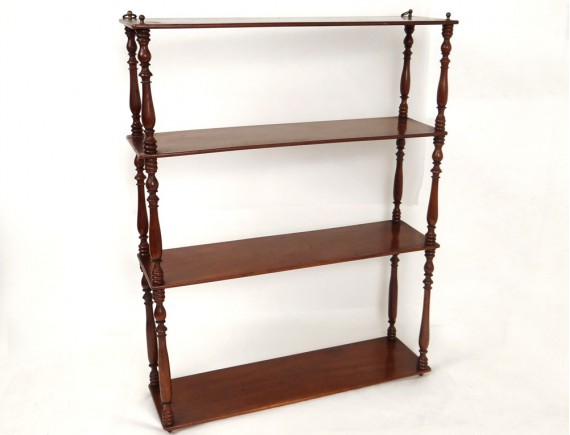 Napoleon III mahogany wall shelf nineteenth century