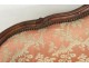 Sofa bench carved walnut Louis XV Trash stamp Tilliard 18th