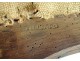 Sofa bench carved walnut Louis XV Trash stamp Tilliard 18th