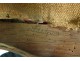 Sofa bench carved walnut Louis XV Trash stamp Tilliard 18th