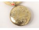 Rattle silver gilt flowers french sterling silver rattle XIX