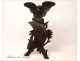 Easel Black Forest decor Eagle, Edelweiss, 19th