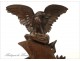Easel Black Forest decor Eagle, Edelweiss, 19th