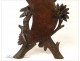 Easel Black Forest decor Eagle, Edelweiss, 19th