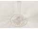4 verres à pied cristal taillé Saint-Louis couleur modèle Tommy Roemer XXè