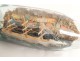 Model boat masts bottle diorama 3 Abbeville house Folk Art XXth