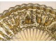 Fan ivory and gold, nineteenth century