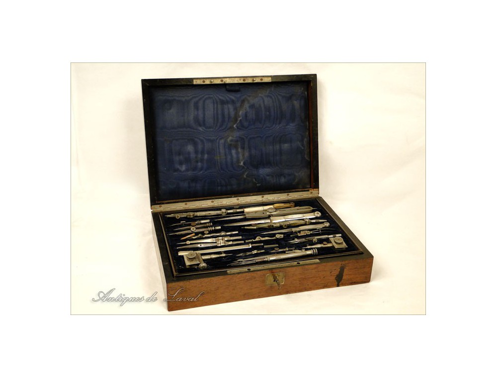 BOITE À COMPAS, complète et ancienne TTE EUR 35,00 - FR