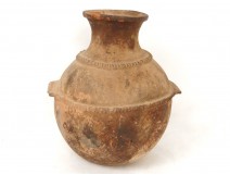 Terracotta vase food container Tata Foum Zguid Morocco Maghreb nineteenth