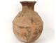 Terracotta vase food container Tata Foum Zguid Morocco Maghreb nineteenth