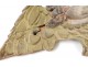 Sculpture polychrome carved angel cherub putti head seventeenth century