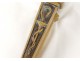 Doorknob gilded bronze serpent caduceus pharmacy Asclepius Aesculapius twentieth