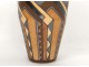 Superb HB Quimper faience vase Odetta René Beauclair twentieth century