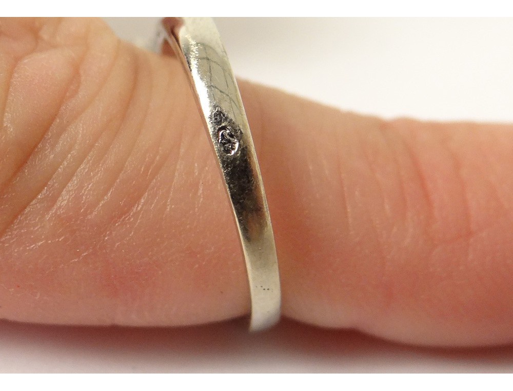 rayures bague or blanc rayures bague or blanc