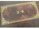 Moroccan leather case with gold-plated iron Susse Paris flowers XIXème