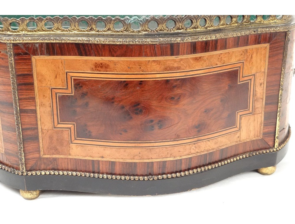 Souvenir De Cannes En Marqueterie De Bois Sorrento - XIXème Siècle - Dimensions 9x7,33 Cm - Occasion Bon état