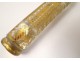 Flacon à sels cristal taill dorure crystal glass XVIIIème siècle