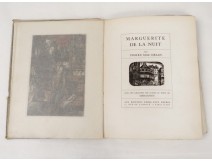 Livre Marguerite de la Nuit Mac Orlan 1925 gravures Daragnès Van Leyden