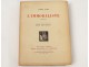 Livre L'Immoraliste André Gide Paris Henri Jonquières 1925 Van Leyden