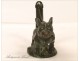 Automobile mascot Bulldog bronze decor 20th