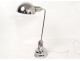 Lampe de bureau design Jumo 600 chrome french lamp XXème siècle