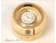 Watch stand or round box of ivory, Napoleon III, 19th