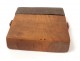 Rare tobacco box tongal wood island Sumba Indonesia Nusa Tenggara Van Leyden