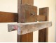 Rare great painter wooden easel painting workshop Ernst Van Leyden easel twentieth