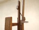 Rare great painter wooden easel painting workshop Ernst Van Leyden easel twentieth
