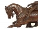 Rare bronze sculpture Santa Coloma Cobesse horse groom Colin Paris XIX