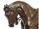 Rare bronze sculpture Santa Coloma Cobesse horse groom Colin Paris XIX