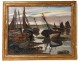 HST table landscape marine fishing boats sailing harbor twentieth century Britain